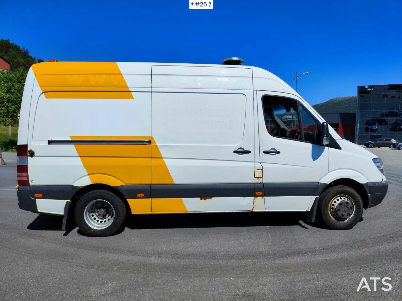 2014 Mercedes Sprinter 516CDI Wash truck. Feierabend & Fock, Steam. - Gesloten bestelwagen: afbeelding 5 2014 Mercedes Sprinter 516CDI Wash truck. Feierabend & Fock, Steam. - Gesloten bestelwagen: afbeelding 5