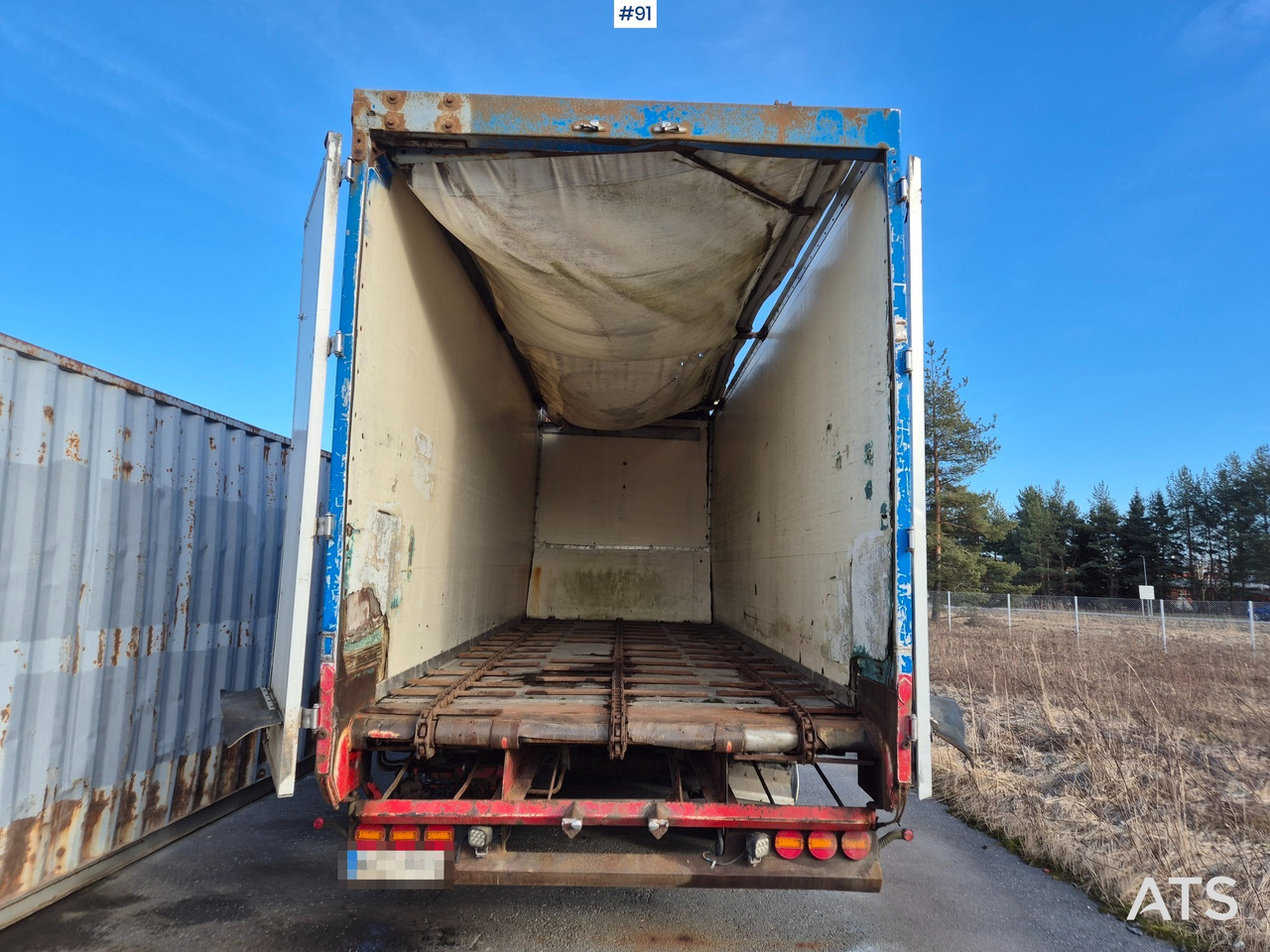 Gesloten aanhangwagen BPW Keskiakseliperävaunu: afbeelding 6