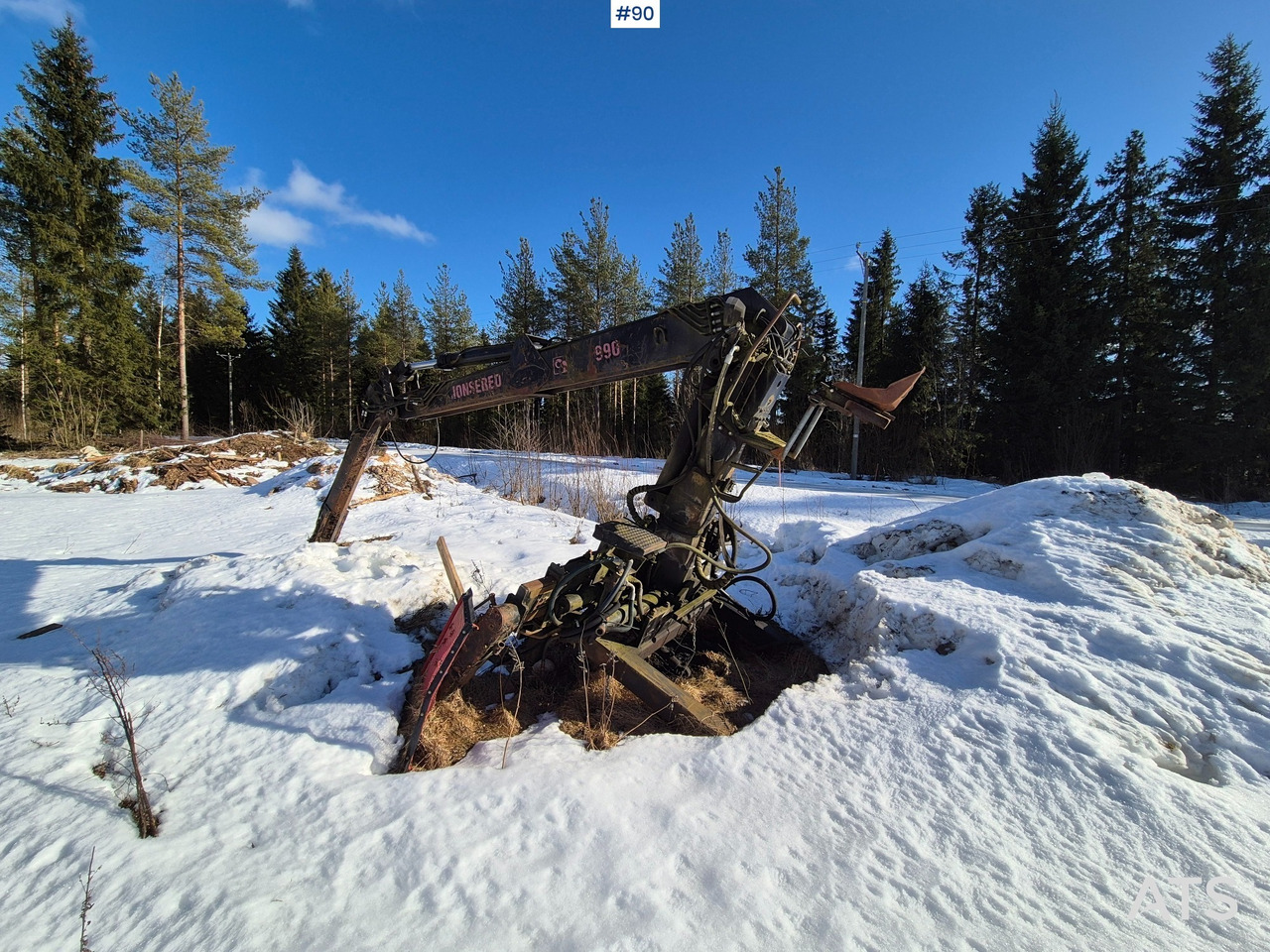Jonsered 990 Nosturi - Kraan: afbeelding 4 Jonsered 990 Nosturi - Kraan: afbeelding 4