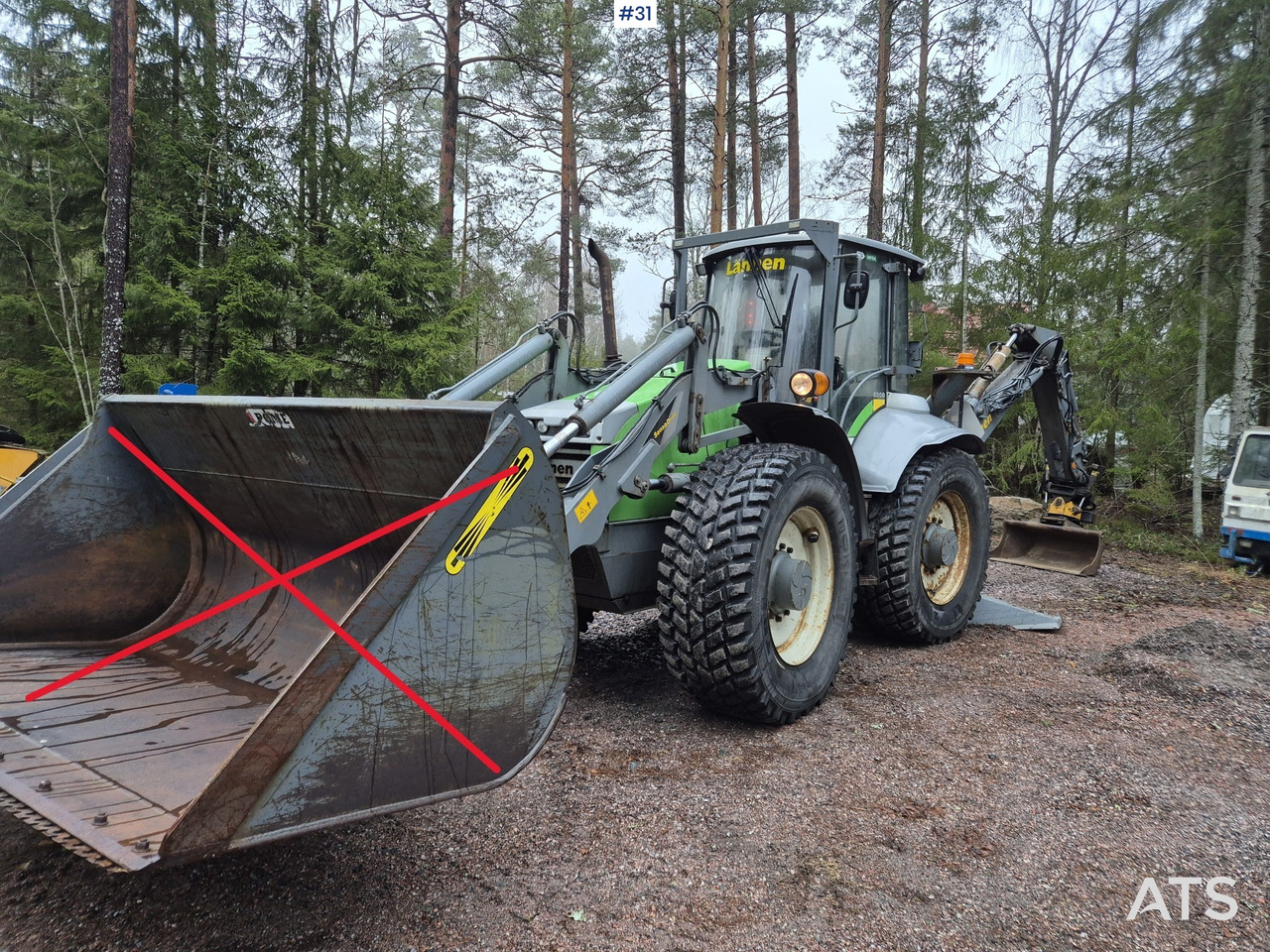 Lännen 8800E Kaivurikuormaaja - Graaflaadmachine: afbeelding 3 Lännen 8800E Kaivurikuormaaja - Graaflaadmachine: afbeelding 3