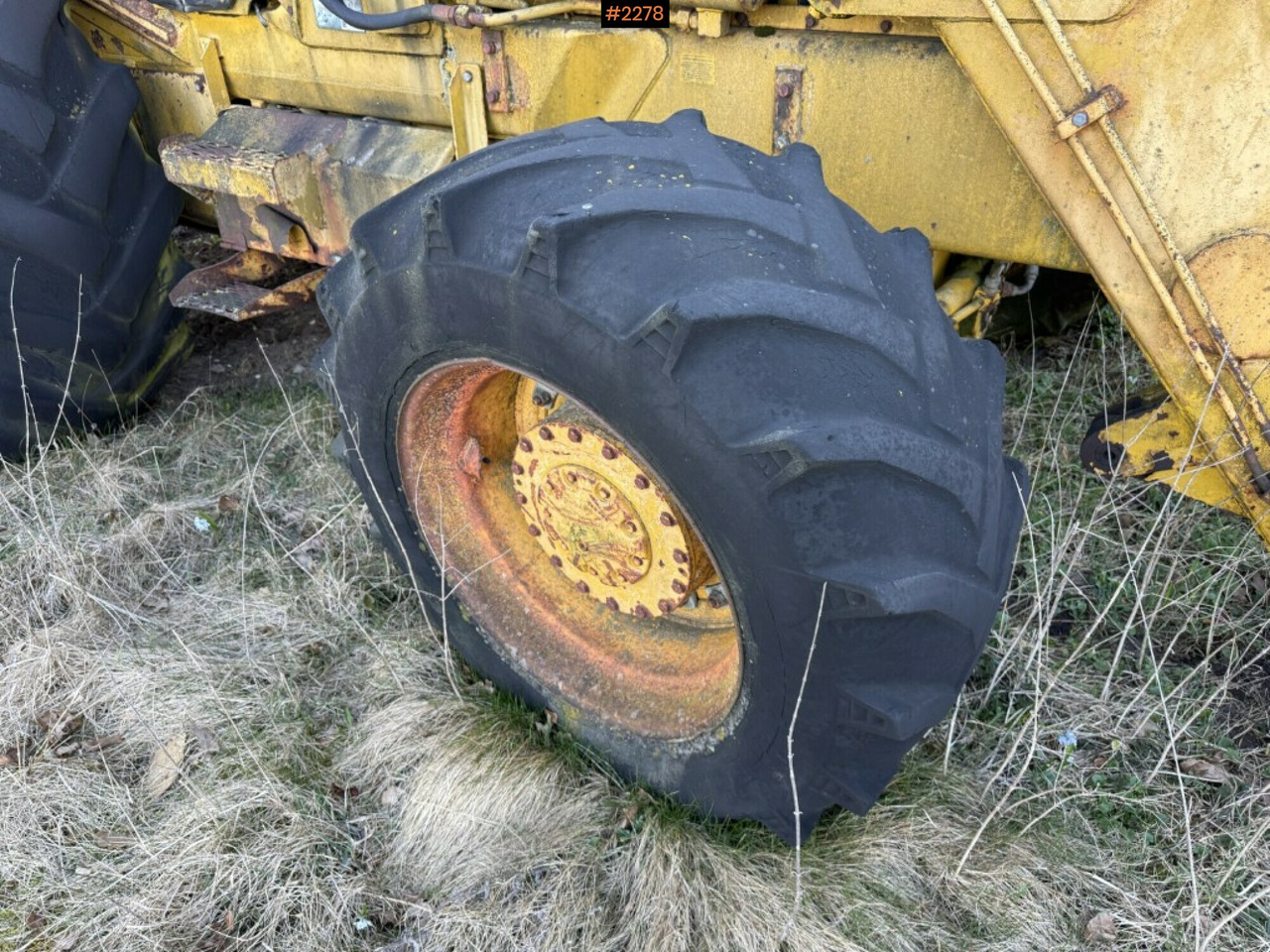 Graaflaadmachine Backhoe loader Volvo BM 646 with attachments Repair object: afbeelding 11