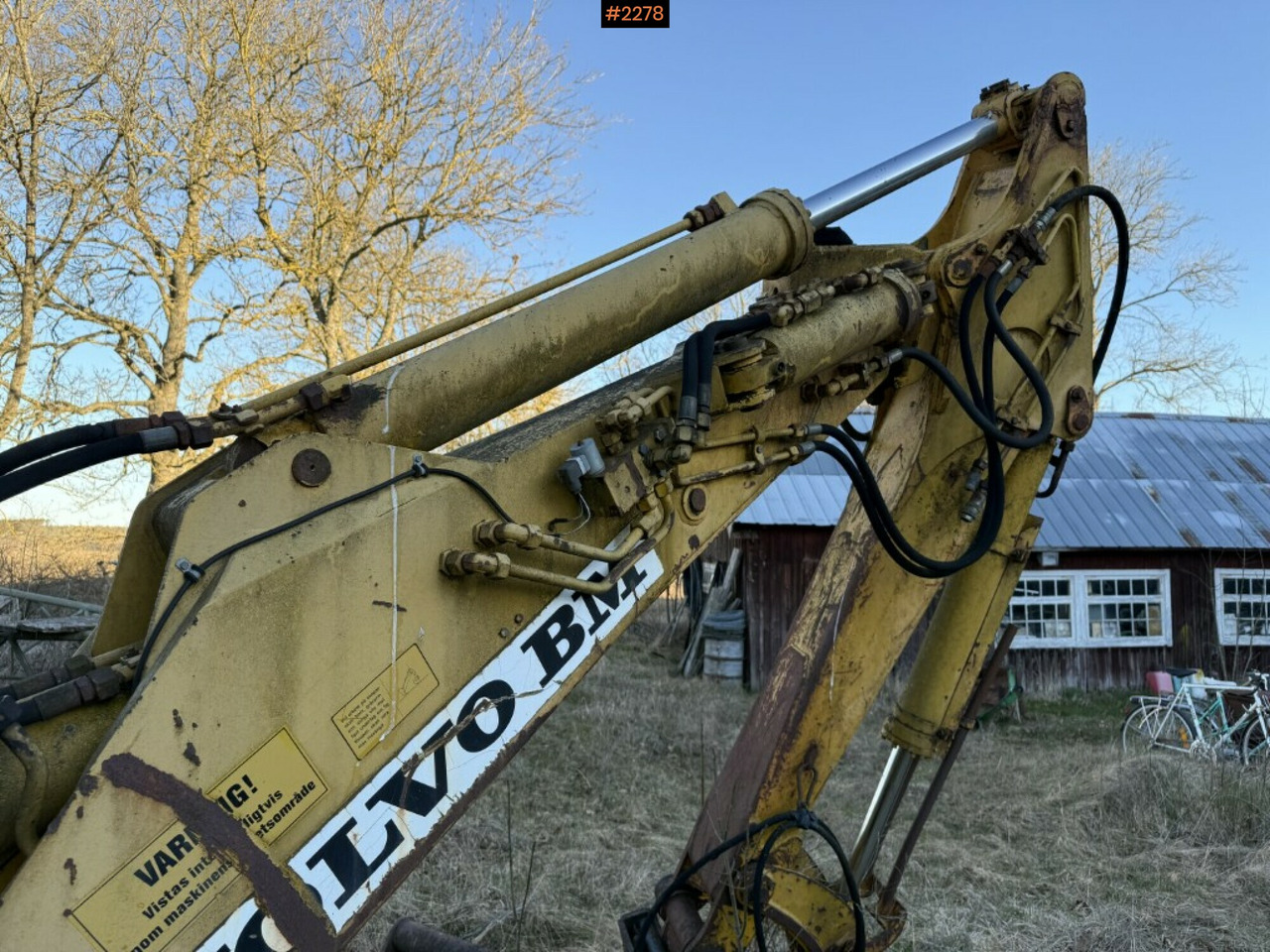 Graaflaadmachine Backhoe loader Volvo BM 646 with attachments Repair object: afbeelding 19