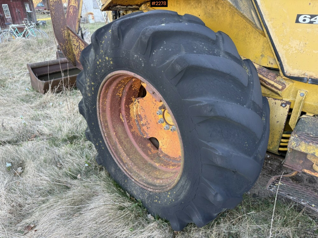 Graaflaadmachine Backhoe loader Volvo BM 646 with attachments Repair object: afbeelding 10
