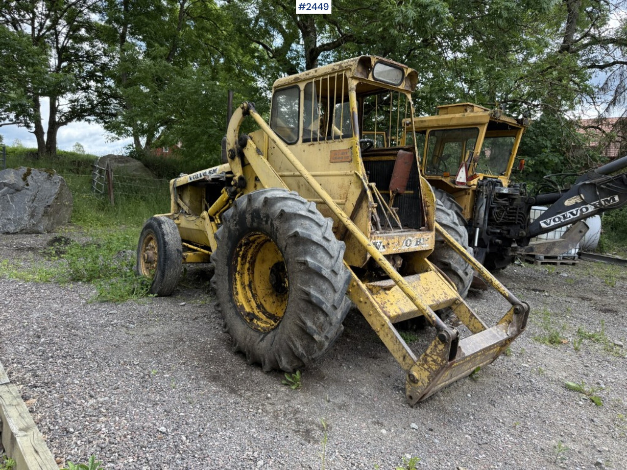 Backhoe loader Volvo BM LM 218 Repair item - Tractor: afbeelding 1 Backhoe loader Volvo BM LM 218 Repair item - Tractor: afbeelding 1