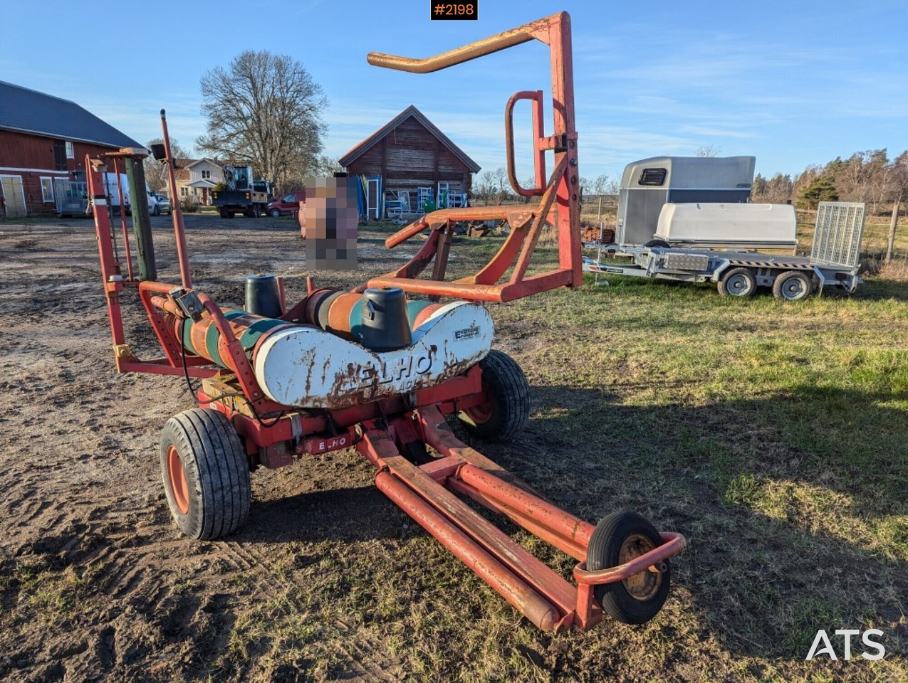 Bale plasterer ELHO 1410 ACI - Wikkelaar: afbeelding 1 Bale plasterer ELHO 1410 ACI - Wikkelaar: afbeelding 1
