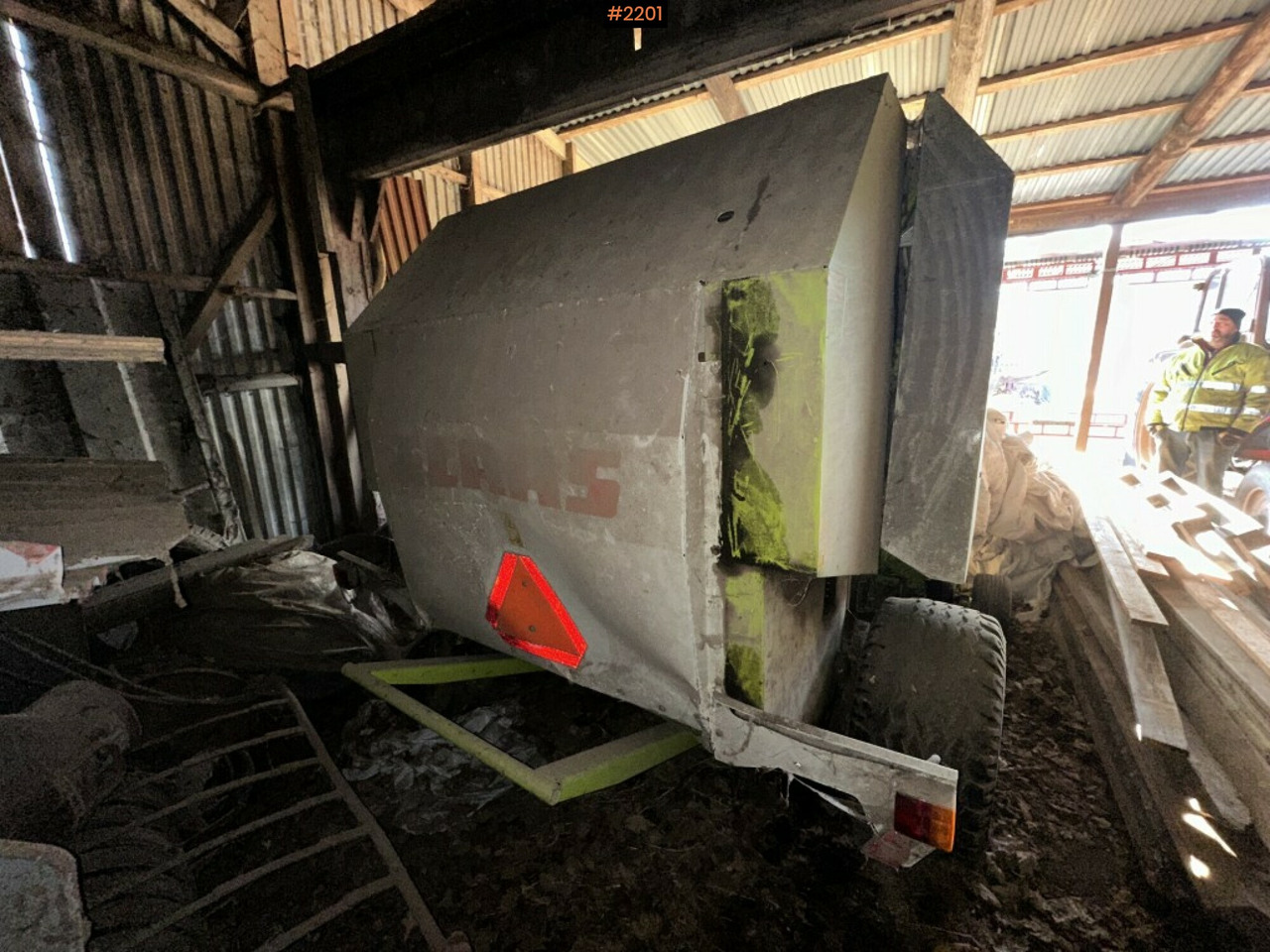 Baler Claas Rollant 240 - Hooi-/ Voedermachine: afbeelding 4 Baler Claas Rollant 240 - Hooi-/ Voedermachine: afbeelding 4