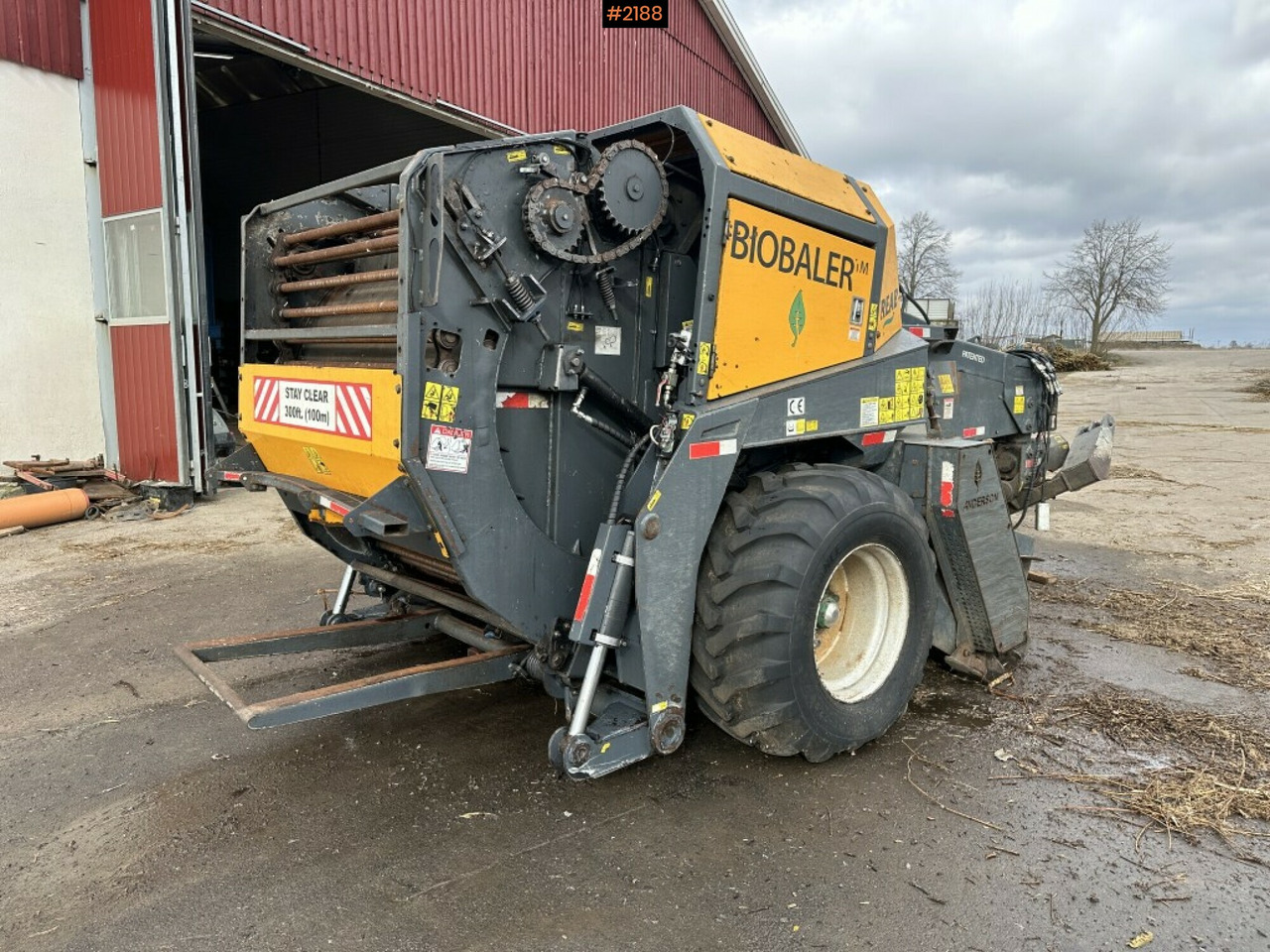 Baler Anderson Biobaler WB-55 - Bosbouwmachine: afbeelding 2 Baler Anderson Biobaler WB-55 - Bosbouwmachine: afbeelding 2