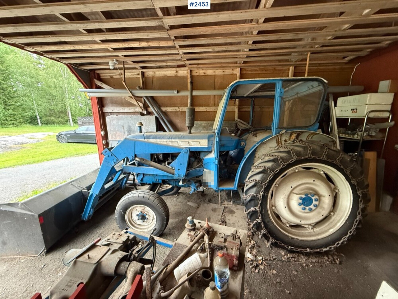 Ford Super Major 5000 with front loader Rep. object - Tractor: afbeelding 1 Ford Super Major 5000 with front loader Rep. object - Tractor: afbeelding 1