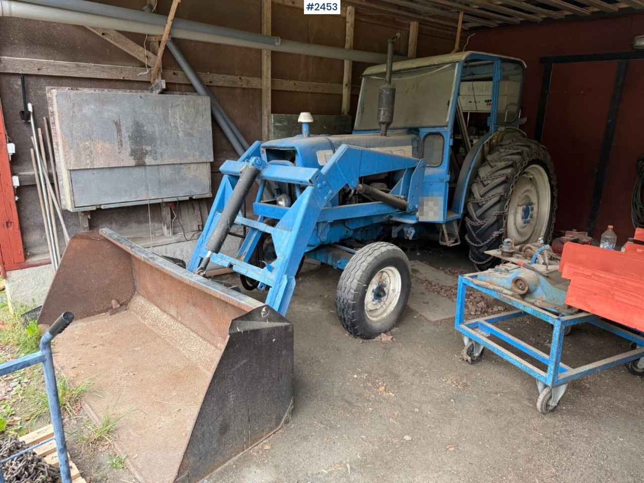 Ford Super Major 5000 with front loader Rep. object - Tractor: afbeelding 2 Ford Super Major 5000 with front loader Rep. object - Tractor: afbeelding 2