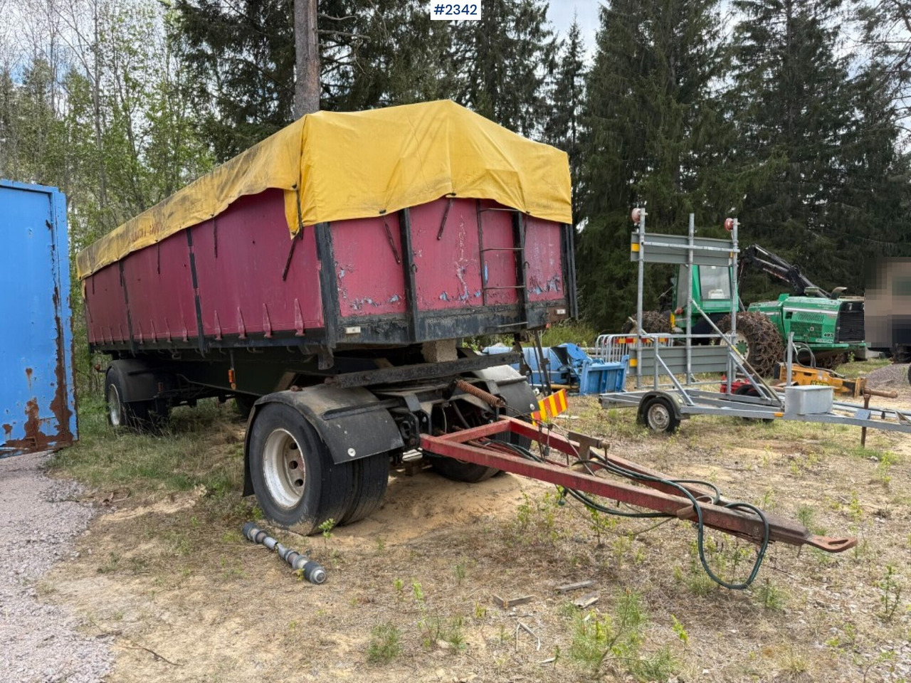 Grain wagon Tjörnarpssläp 20MTMT - Landbouwkipper: afbeelding 2 Grain wagon Tjörnarpssläp 20MTMT - Landbouwkipper: afbeelding 2