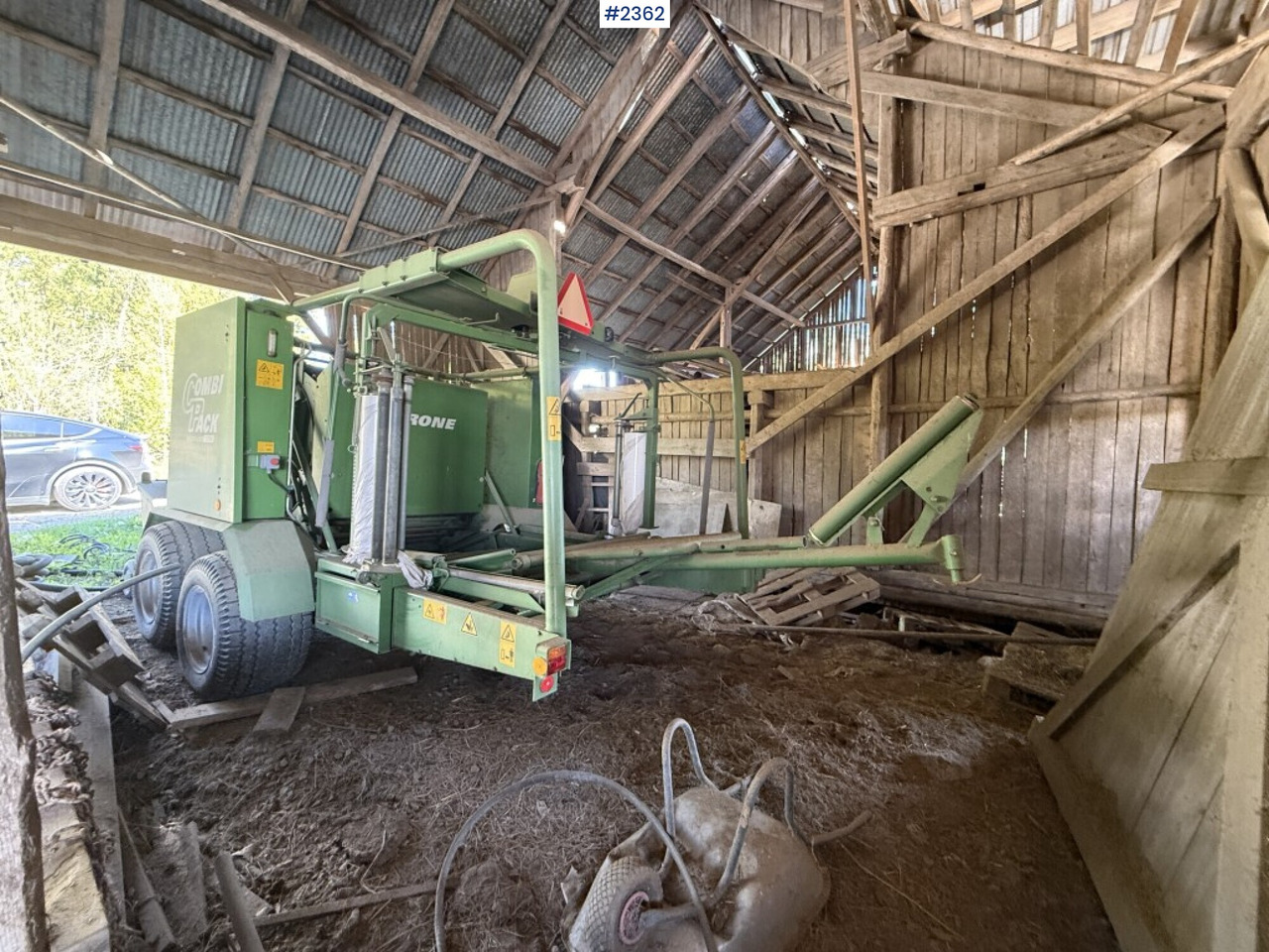 Krone Combi pack Multi-Cut 1250 round baler - Hooi-/ Voedermachine: afbeelding 3 Krone Combi pack Multi-Cut 1250 round baler - Hooi-/ Voedermachine: afbeelding 3