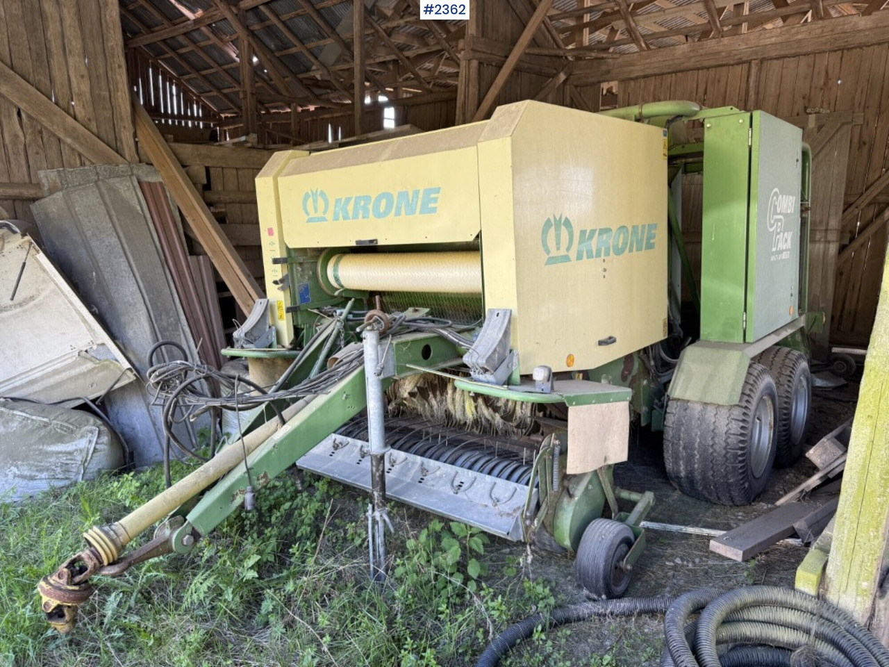 Krone Combi pack Multi-Cut 1250 round baler - Hooi-/ Voedermachine: afbeelding 1 Krone Combi pack Multi-Cut 1250 round baler - Hooi-/ Voedermachine: afbeelding 1