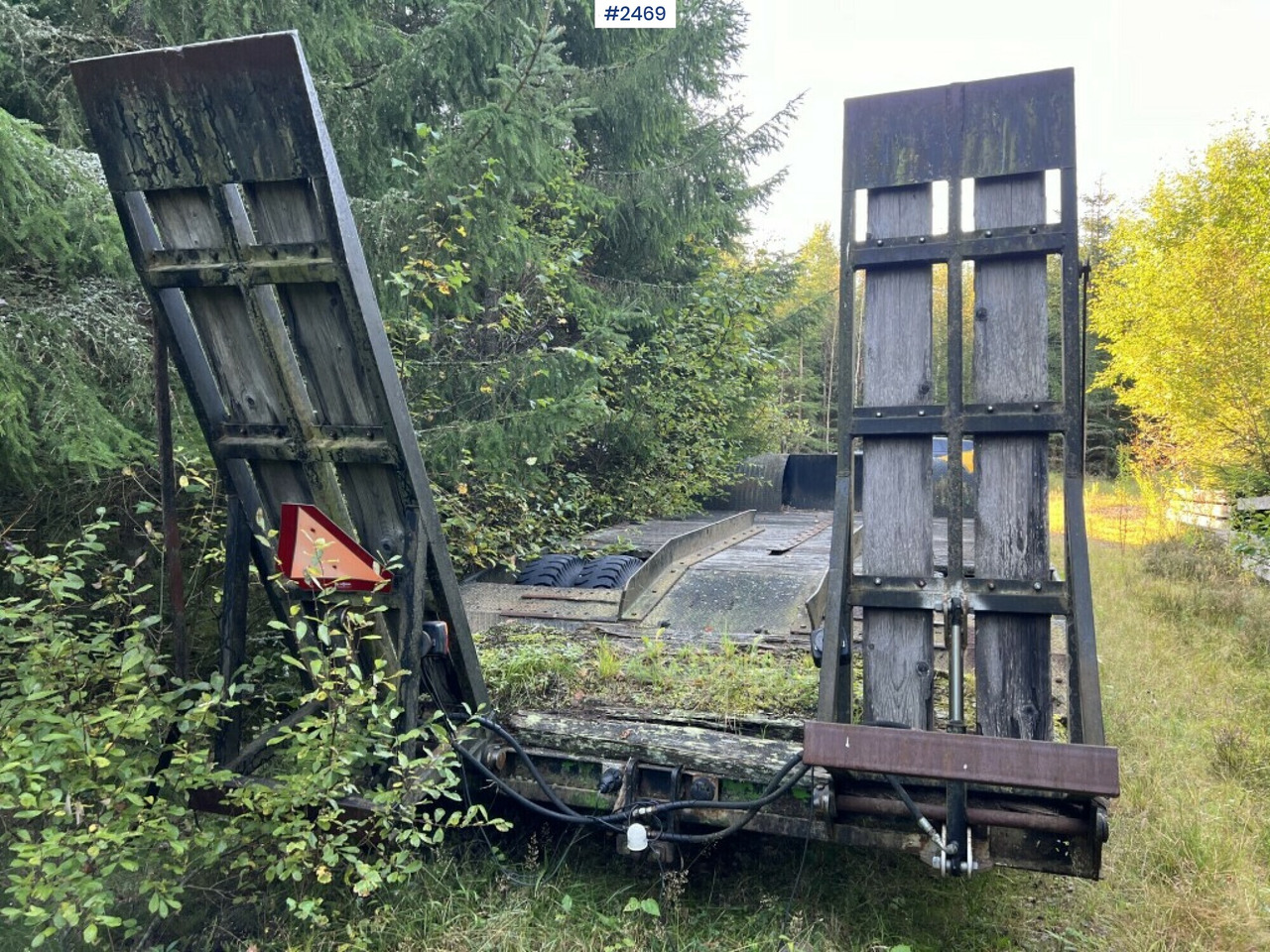 Machine transport with turntable - Dieplader aanhangwagen: afbeelding 4 Machine transport with turntable - Dieplader aanhangwagen: afbeelding 4