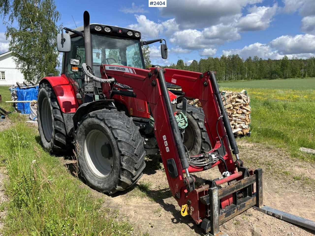 Massey Fergusson MF 6455 - Tractor: afbeelding 2 Massey Fergusson MF 6455 - Tractor: afbeelding 2