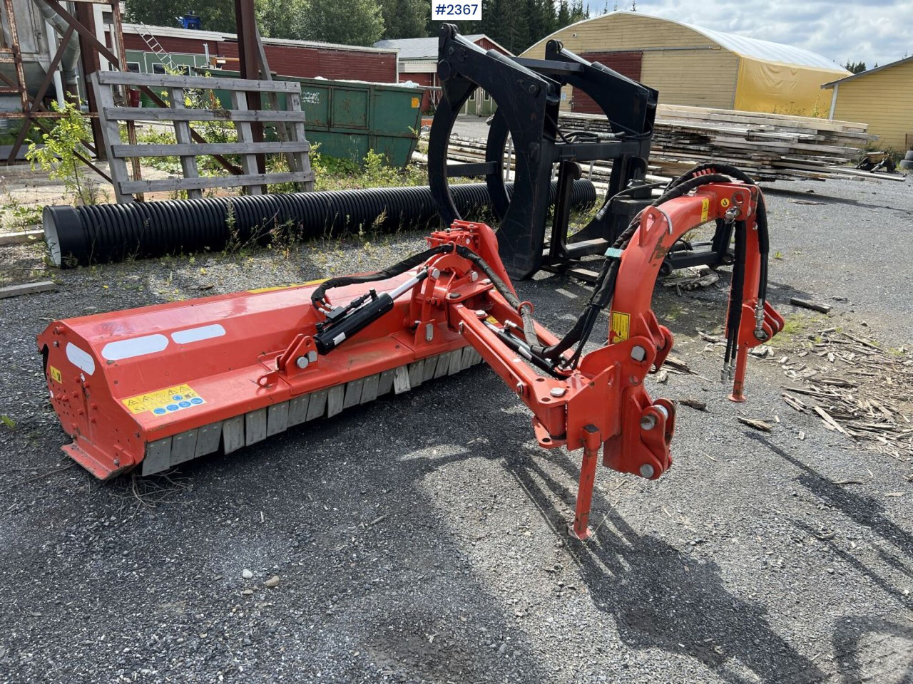 Pasture plaster RH1500 and Maschio Giraffa 210 - Hooi-/ Voedermachine: afbeelding 4 Pasture plaster RH1500 and Maschio Giraffa 210 - Hooi-/ Voedermachine: afbeelding 4