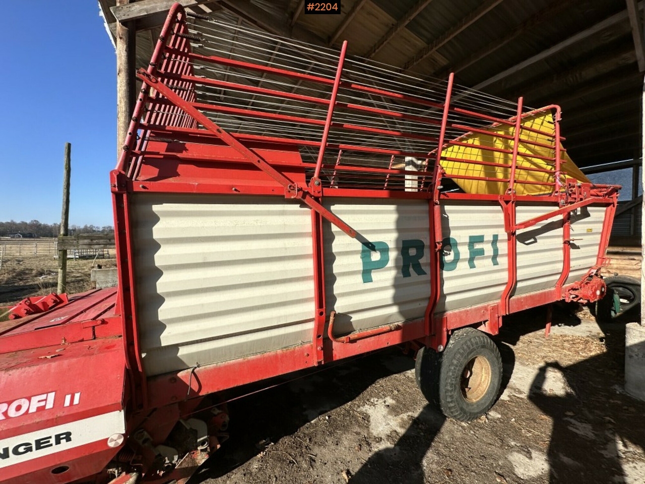 Self-loading wagon Pöttinger Ladeprofi 2 103 - Hooi-/ Voedermachine: afbeelding 3 Self-loading wagon Pöttinger Ladeprofi 2 103 - Hooi-/ Voedermachine: afbeelding 3