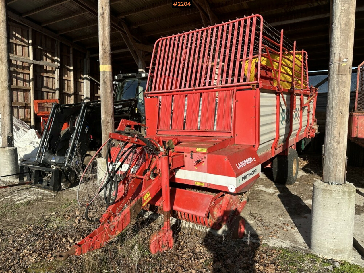 Self-loading wagon Pöttinger Ladeprofi 2 103 - Hooi-/ Voedermachine: afbeelding 1 Self-loading wagon Pöttinger Ladeprofi 2 103 - Hooi-/ Voedermachine: afbeelding 1