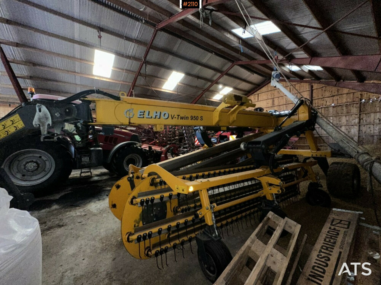 Towed Swathers ELHO V-Twin 950 S - Hooischudder: afbeelding 3 Towed Swathers ELHO V-Twin 950 S - Hooischudder: afbeelding 3
