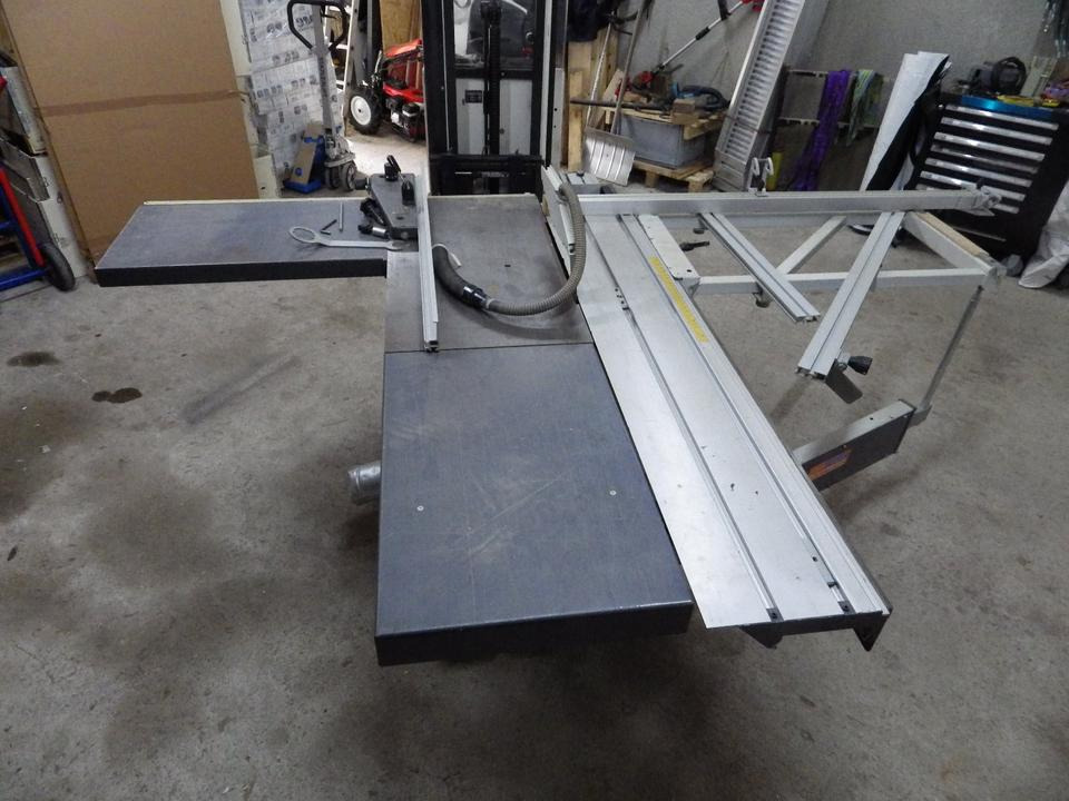 2 x Formatkreissäge mit Vorritzer Altendorf F90 und ROBLAND E300 - Houtbewerkingsmachine: afbeelding 4 2 x Formatkreissäge mit Vorritzer Altendorf F90 und ROBLAND E300 - Houtbewerkingsmachine: afbeelding 4