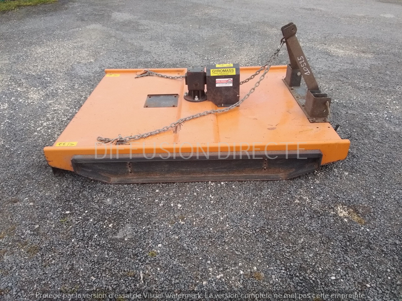 CLAVAUD GYROBROYEUR 1802-B80 - Tuinmachine: afbeelding 4 CLAVAUD GYROBROYEUR 1802-B80 - Tuinmachine: afbeelding 4