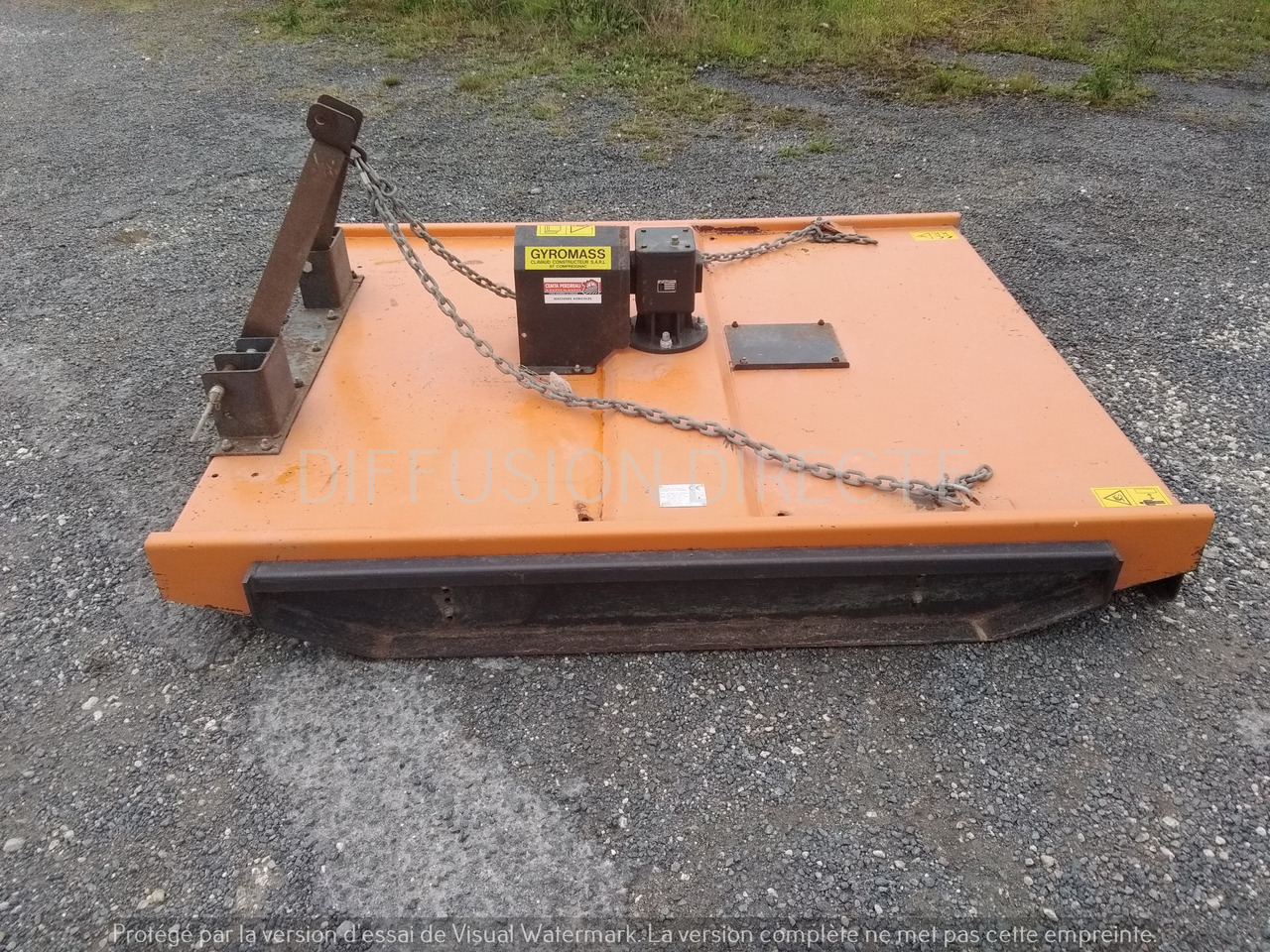 CLAVAUD GYROBROYEUR 1802-B80 - Tuinmachine: afbeelding 2 CLAVAUD GYROBROYEUR 1802-B80 - Tuinmachine: afbeelding 2