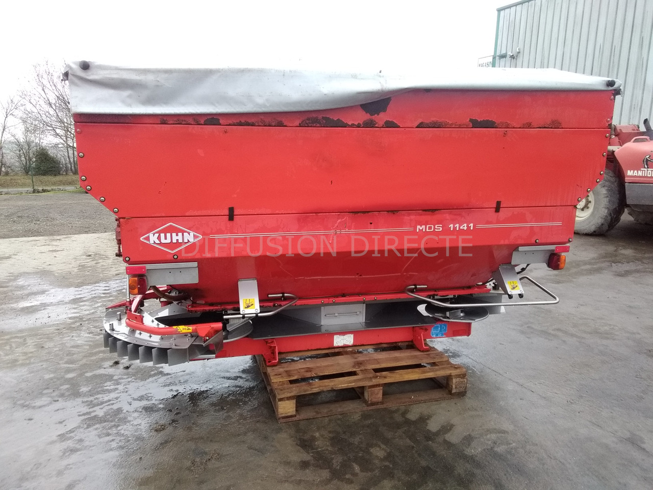 KUHN DISTRIBUTEUR D'ENGRAIS MDS 1141 - Kunstmeststrooier: afbeelding 3 KUHN DISTRIBUTEUR D'ENGRAIS MDS 1141 - Kunstmeststrooier: afbeelding 3