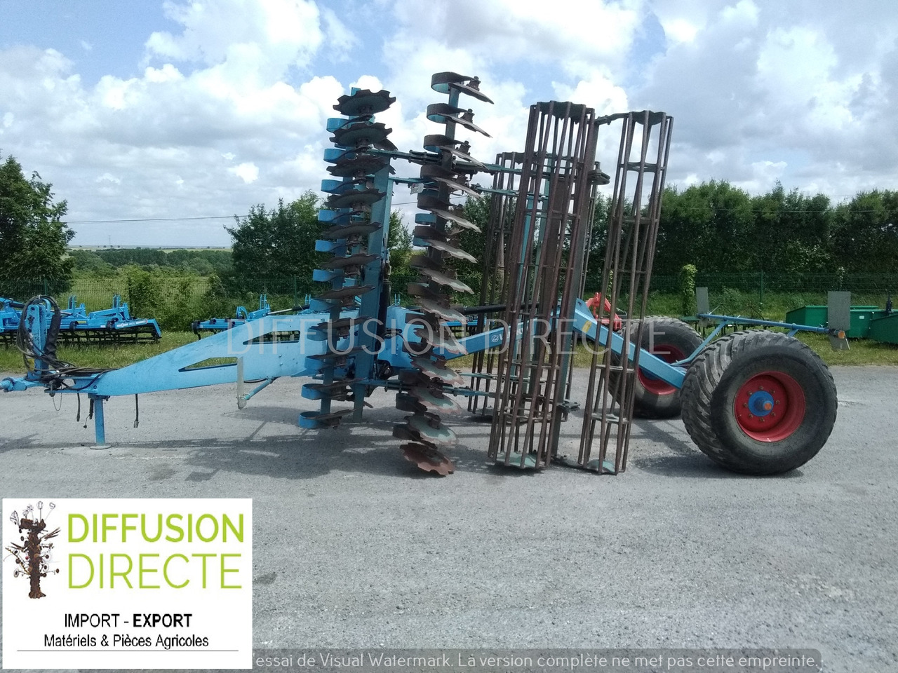 LEMKEN DECHAUMEUR A DISQUES HELIODOR H 8 SF - Schijveneg: afbeelding 1 LEMKEN DECHAUMEUR A DISQUES HELIODOR H 8 SF - Schijveneg: afbeelding 1
