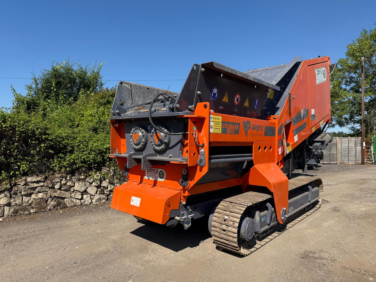 Arjes EKOMAXX 800 - Industriële shredder: afbeelding 1 Arjes EKOMAXX 800 - Industriële shredder: afbeelding 1