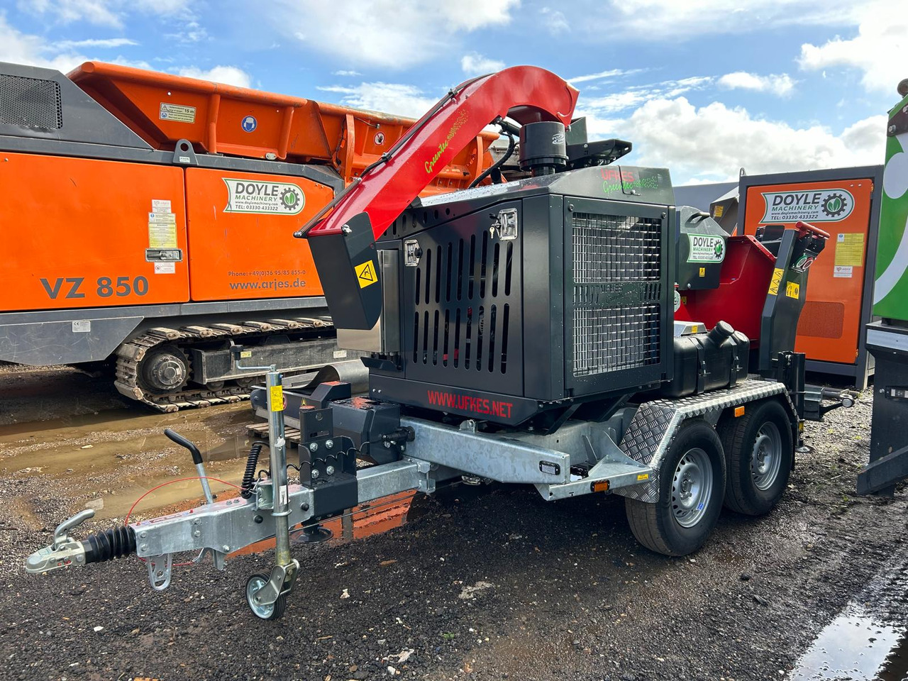 UFKES Greentec Jaguar 40-80 3.5T - Bosbouwmachine, Aanhangwagen: afbeelding 1 UFKES Greentec Jaguar 40-80 3.5T - Bosbouwmachine, Aanhangwagen: afbeelding 1