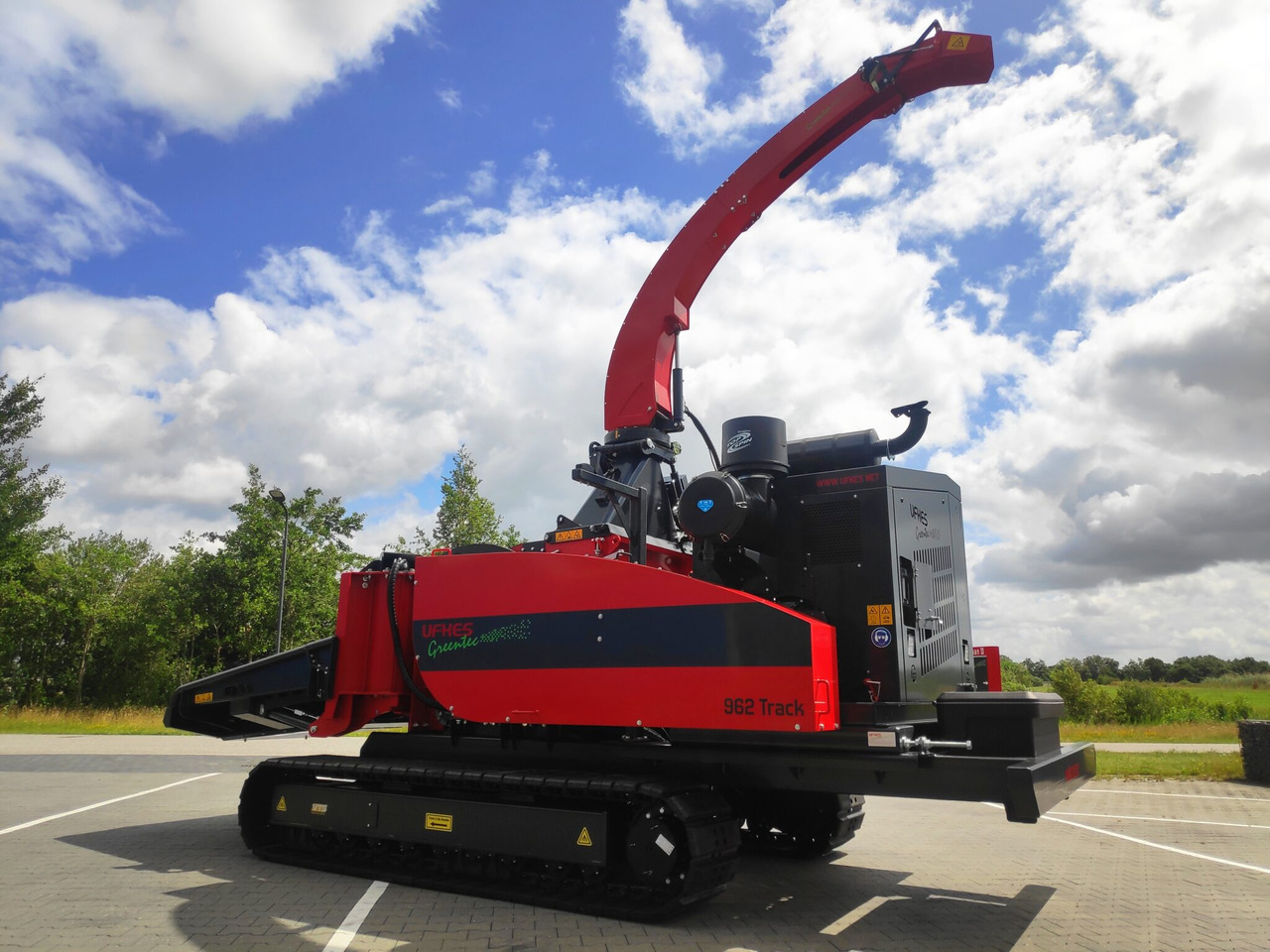 UFKES Greentec 962 Tracked Chipper - Houtversnipperaar: afbeelding 5 UFKES Greentec 962 Tracked Chipper - Houtversnipperaar: afbeelding 5