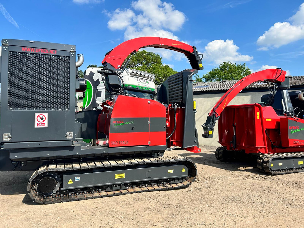 UFKES Greentec 962 Tracked Chipper - Houtversnipperaar: afbeelding 2 UFKES Greentec 962 Tracked Chipper - Houtversnipperaar: afbeelding 2