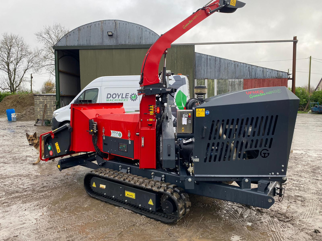 UFKES Greentec Cheetah 30 Tracked - Houtversnipperaar: afbeelding 2 UFKES Greentec Cheetah 30 Tracked - Houtversnipperaar: afbeelding 2