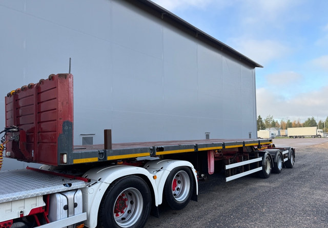 Gurlesenyil 3-akselinen paripyörä B-linkki - Open bak met boorden oplegger: afbeelding 1 Gurlesenyil 3-akselinen paripyörä B-linkki - Open bak met boorden oplegger: afbeelding 1