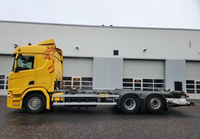 ScaniaR410 CNG / CBG 6x2 - Containertransporter/ Wissellaadbak vrachtwagen: afbeelding 2 ScaniaR410 CNG / CBG 6x2 - Containertransporter/ Wissellaadbak vrachtwagen: afbeelding 2