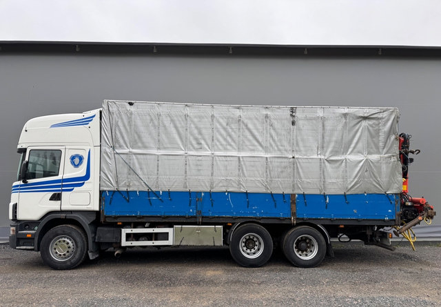 ScaniaScania 144G 6x2 - Bakwagen, Kraanwagen: afbeelding 3 ScaniaScania 144G 6x2 - Bakwagen, Kraanwagen: afbeelding 3