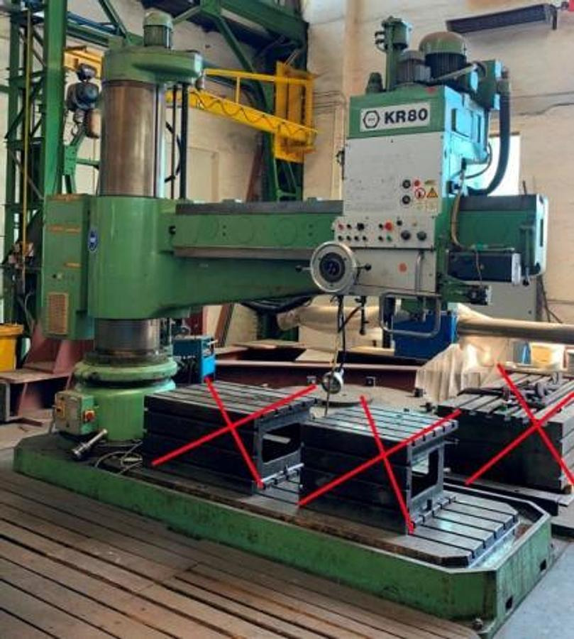 Radialbohrmaschine KOLB - Kolomboormachine: afbeelding 1 Radialbohrmaschine KOLB - Kolomboormachine: afbeelding 1