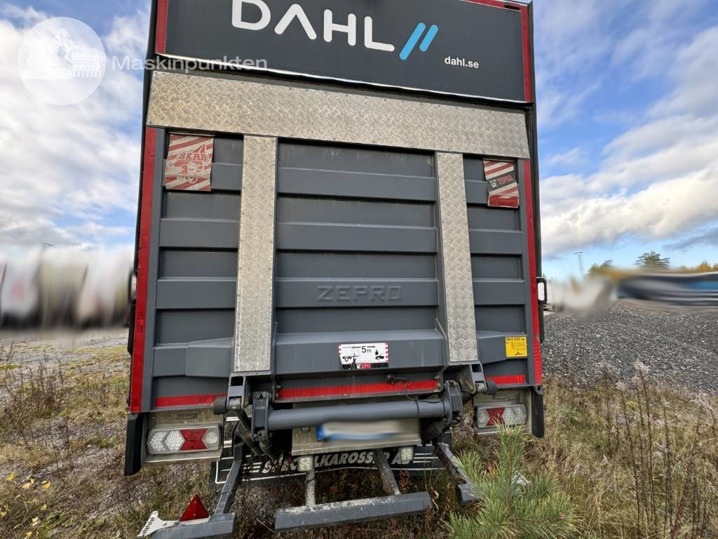HFR 1 axlad semitrailer med truck! - Gesloten oplegger: afbeelding 5 HFR 1 axlad semitrailer med truck! - Gesloten oplegger: afbeelding 5