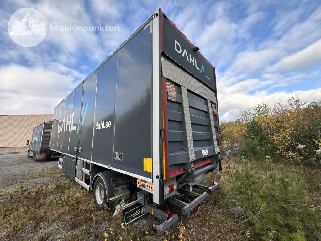 HFR 1 axlad semitrailer med truck! - Gesloten oplegger: afbeelding 4 HFR 1 axlad semitrailer med truck! - Gesloten oplegger: afbeelding 4