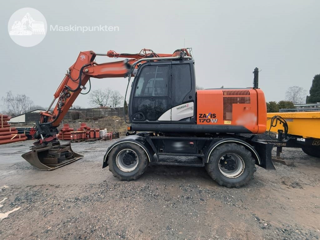 Hitachi ZX 170 W-5 B - Mobiele graafmachine: afbeelding 1 Hitachi ZX 170 W-5 B - Mobiele graafmachine: afbeelding 1