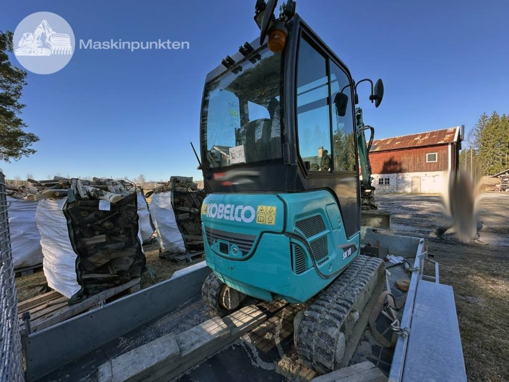 Kobelco SK 18 Med vagn! - Minigraafmachine: afbeelding 5 Kobelco SK 18 Med vagn! - Minigraafmachine: afbeelding 5