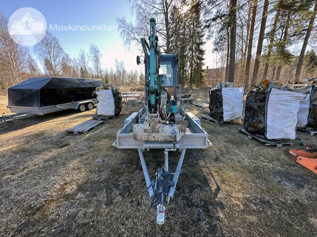 Kobelco SK 18 Med vagn! - Minigraafmachine: afbeelding 2 Kobelco SK 18 Med vagn! - Minigraafmachine: afbeelding 2
