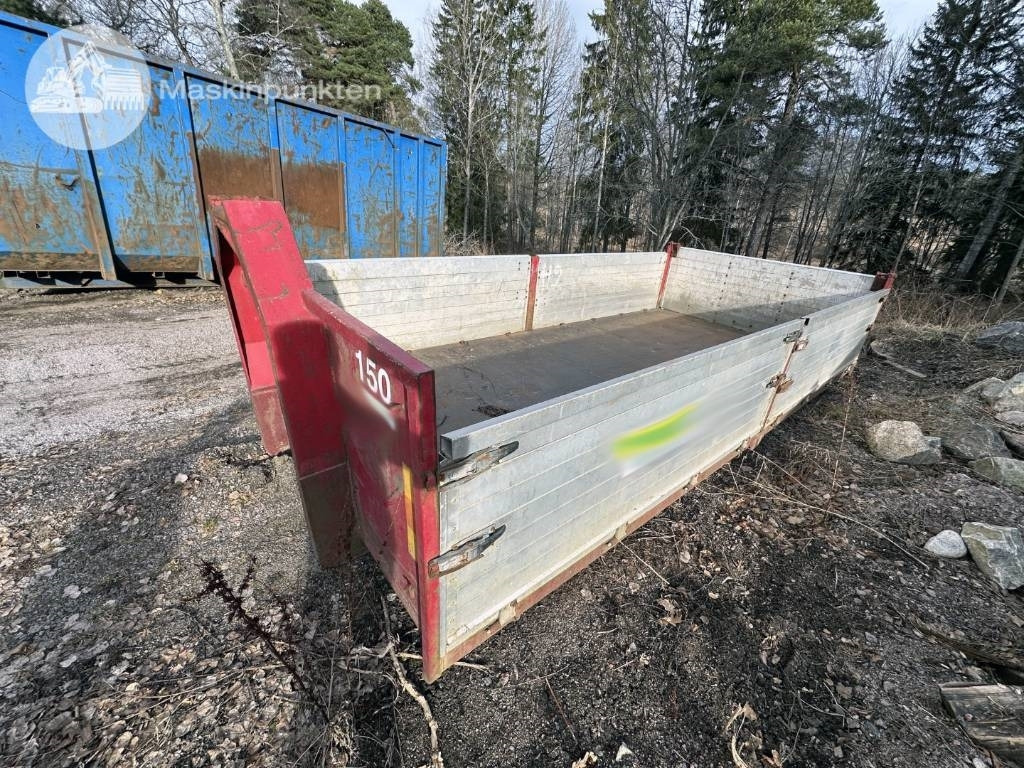 Lastväxlarflak 5500 mm med aluminiumlämmar - Haakarm container: afbeelding 2 Lastväxlarflak 5500 mm med aluminiumlämmar - Haakarm container: afbeelding 2