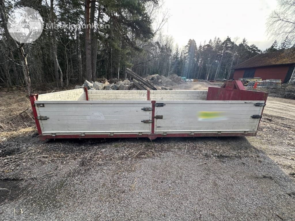 Lastväxlarflak 5500 mm med aluminiumlämmar - Haakarm container: afbeelding 4 Lastväxlarflak 5500 mm med aluminiumlämmar - Haakarm container: afbeelding 4