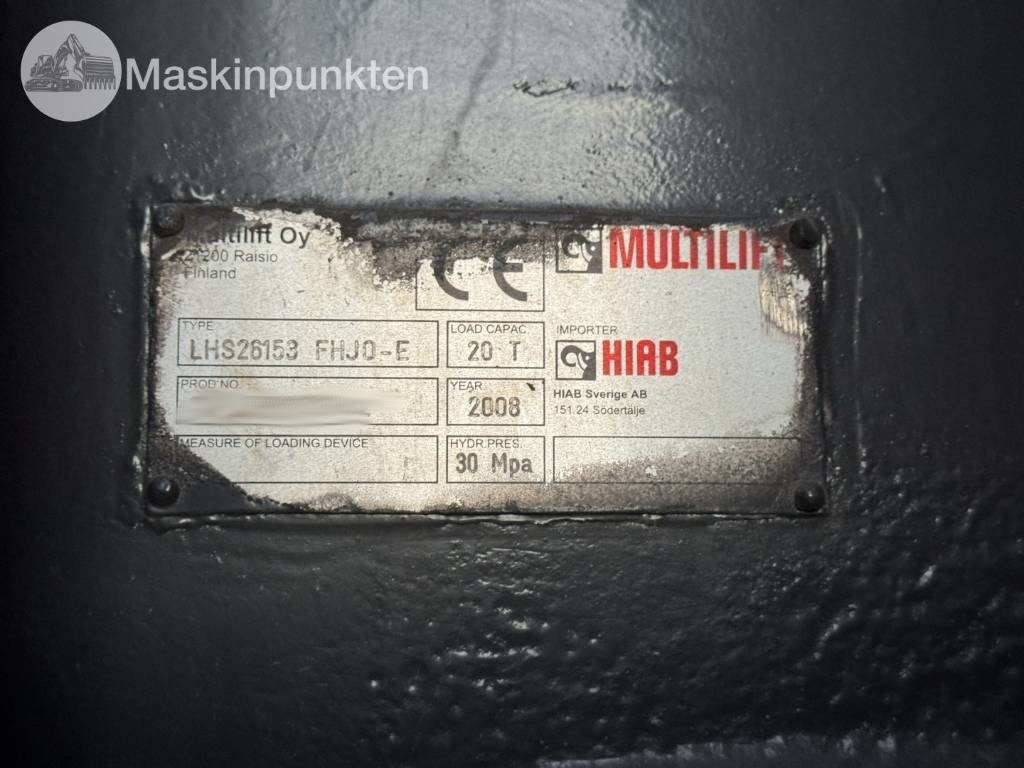Haakarmsysteem vrachtwagen Scania R 480 LB: afbeelding 44