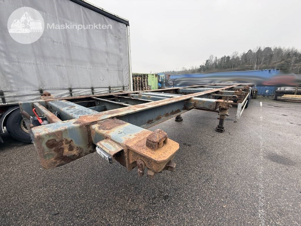 Schweriner CS 40 - Containertransporter/ Wissellaadbak oplegger: afbeelding 1 Schweriner CS 40 - Containertransporter/ Wissellaadbak oplegger: afbeelding 1