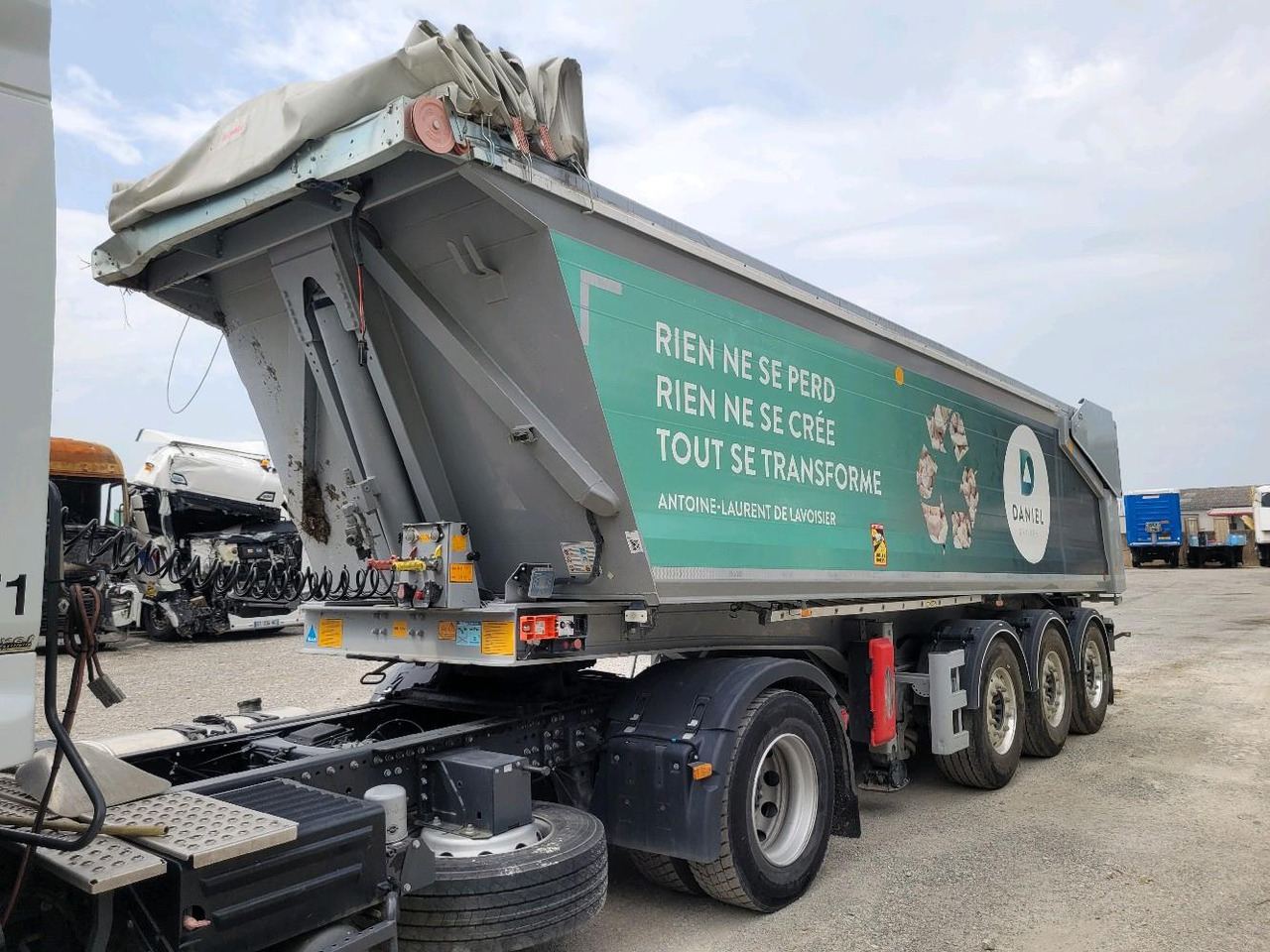 Kipper oplegger BENALU BENNE C39 3 ESSIEUX: afbeelding 8