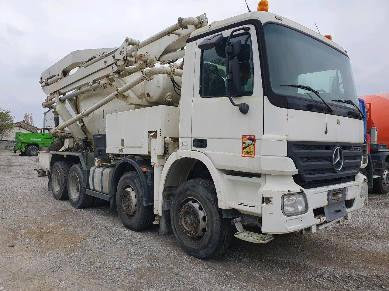 MERCEDES ACTROS 3236 MALAX PUTZMEISTER - Betonmixer: afbeelding 1 MERCEDES ACTROS 3236 MALAX PUTZMEISTER - Betonmixer: afbeelding 1