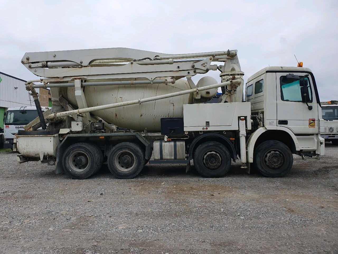 MERCEDES ACTROS 3236 MALAX PUTZMEISTER - Betonmixer: afbeelding 3 MERCEDES ACTROS 3236 MALAX PUTZMEISTER - Betonmixer: afbeelding 3