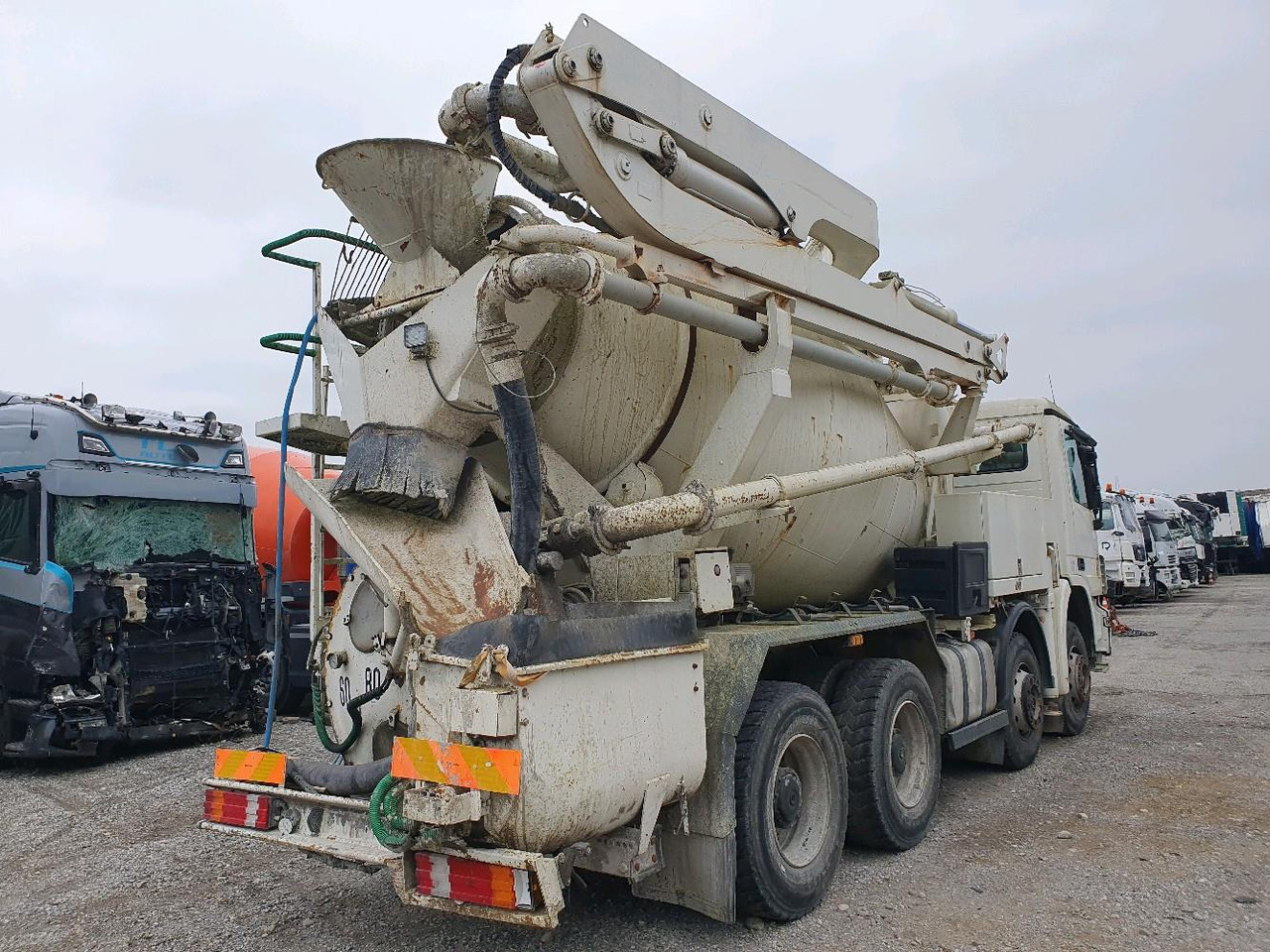 MERCEDES ACTROS 3236 MALAX PUTZMEISTER - Betonmixer: afbeelding 4 MERCEDES ACTROS 3236 MALAX PUTZMEISTER - Betonmixer: afbeelding 4