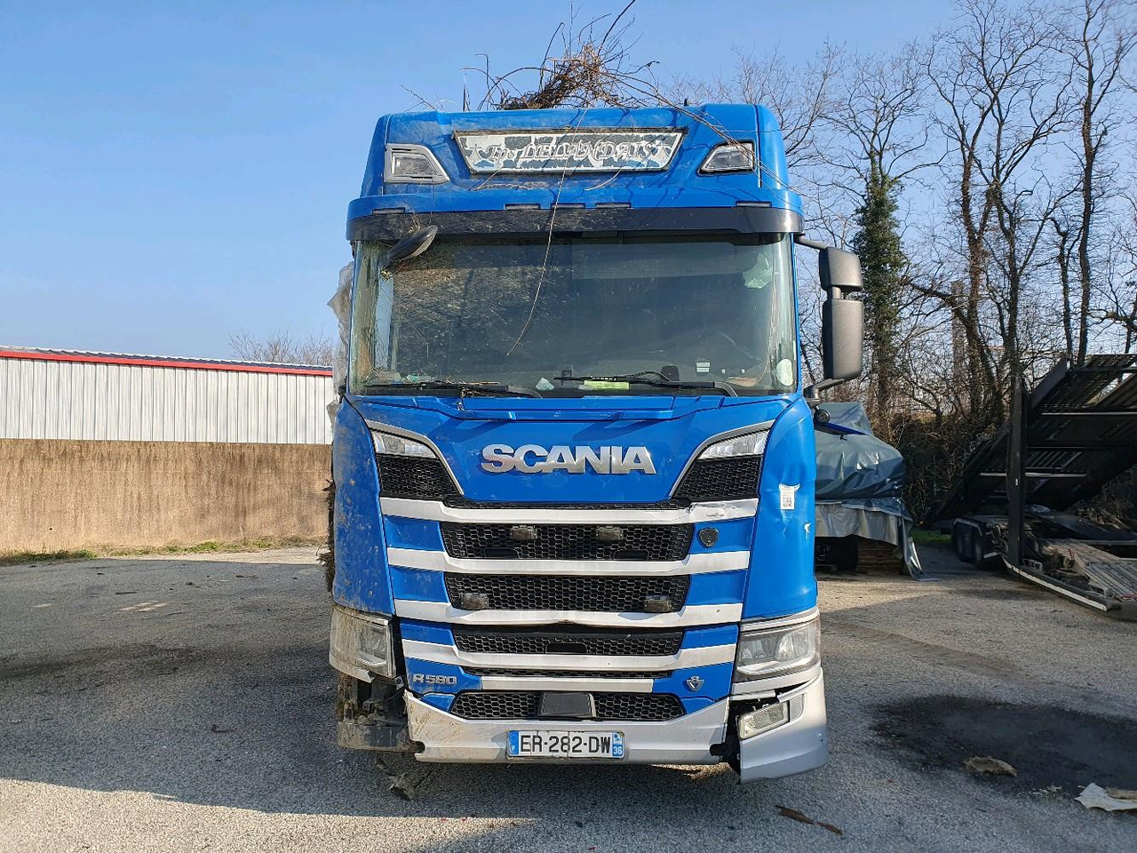 SCANIA R580 - Veewagen vrachtwagen: afbeelding 2 SCANIA R580 - Veewagen vrachtwagen: afbeelding 2